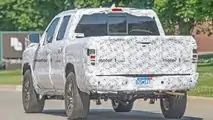2021 Nissan Frontier Spy Shots Back End