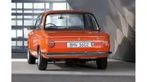 BMW 1602 mit Elektromotor bei der Olympiade 1972