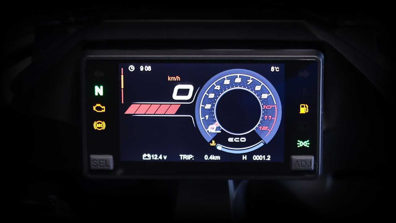 CFMoto 300SR TFT Cluster