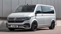 H&R VW Multivan T6.1: Ansicht von schräg vorne