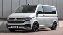 H&R VW Multivan T6.1: Ansicht von schräg vorne