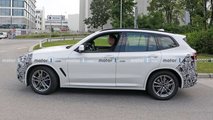 2022 BMW X3 spy photo side