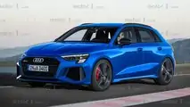 Rendering esclusivi per Audi RS 3 Sportback Motor1