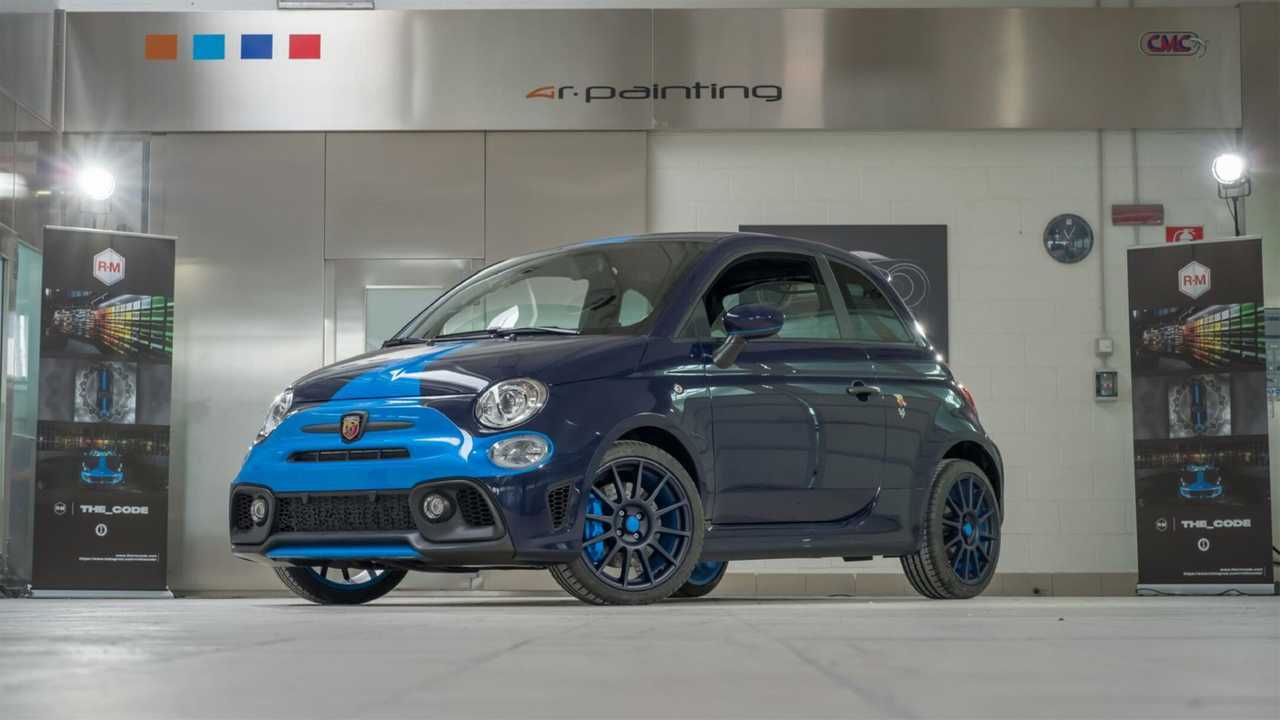 Abarth 595 Competizione Azzurra by Lapo Elkann, Garage Italia
