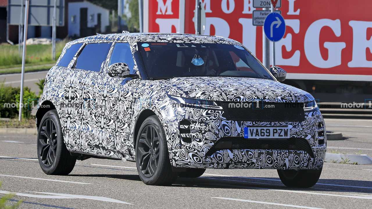Tirs espion du Range Rover Evoque à sept places