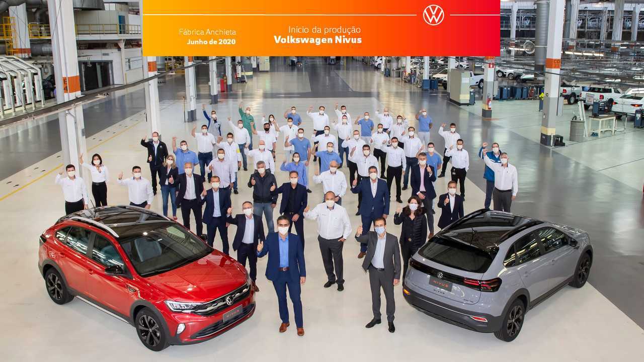 VW Nivus produção (fábrica Anchieta)