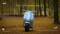 Vespa 98 Electric Concept by Mightyseed