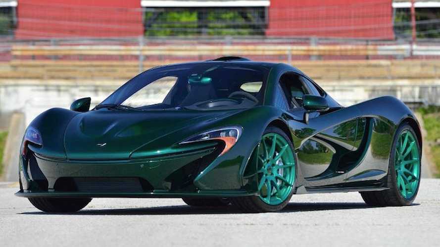 Go Green: One-Of-A-Kind McLaren P1 Heads to Auction in Monterey