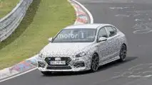 Hyundai i30 N Fastback spied at the Nurburgring