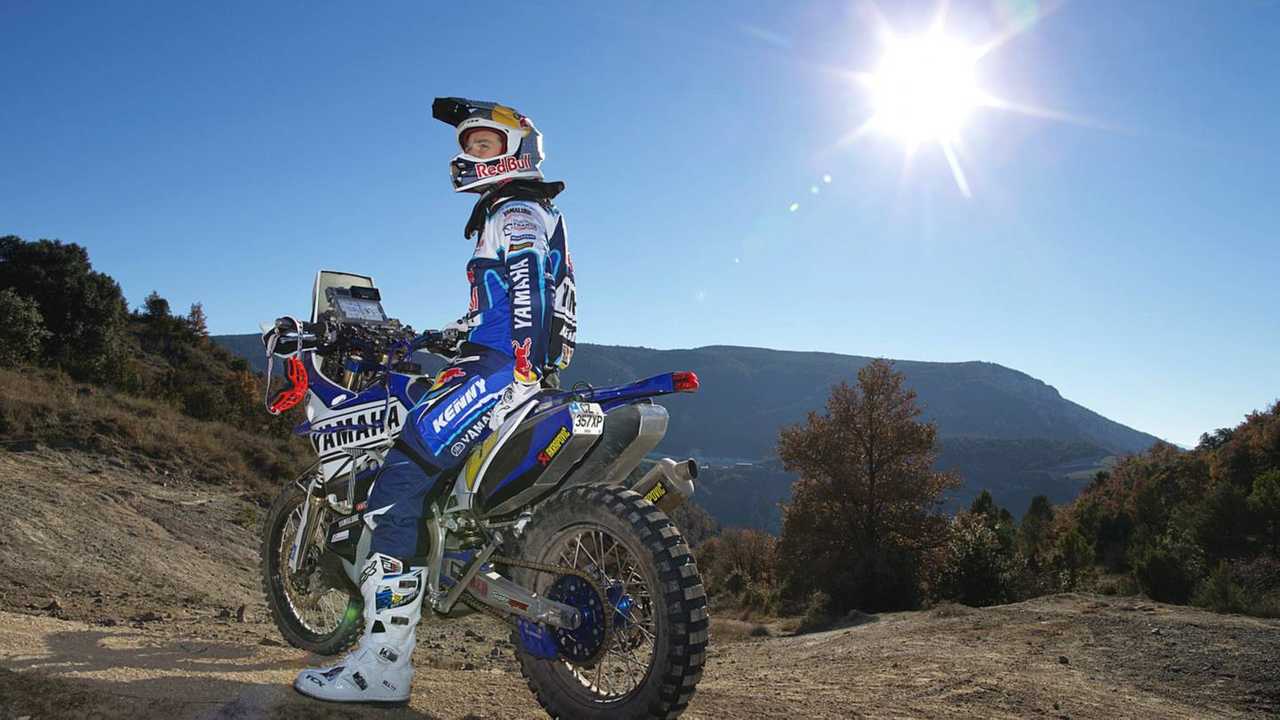 Despres' Yamaha is less trick, but is based on a motocross racers, so should be even more nimble than the KTM.