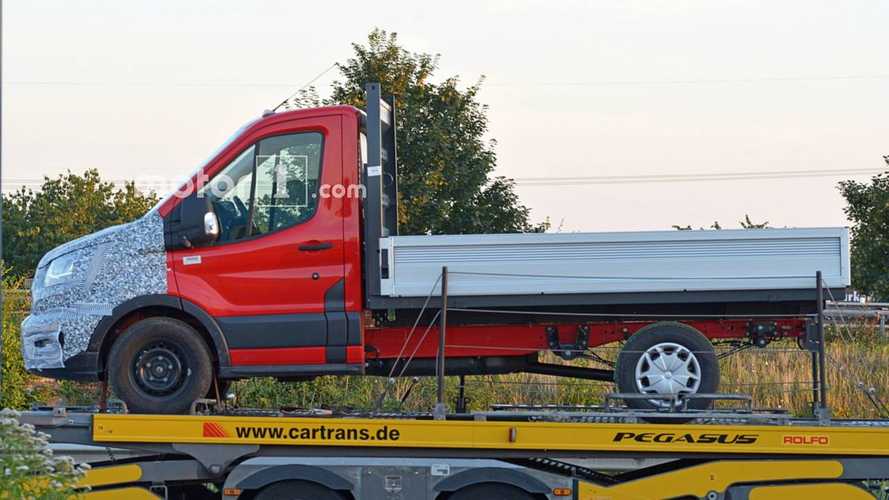 Ford Transit with AWD spy photo