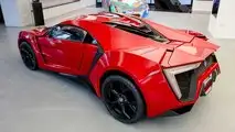 W Motors Lykan HyperSport stunt auto in vendita