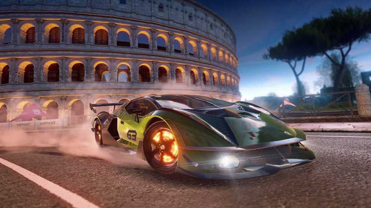 Lamborghini Essenza SCV12 su Asphalt 9 Legends