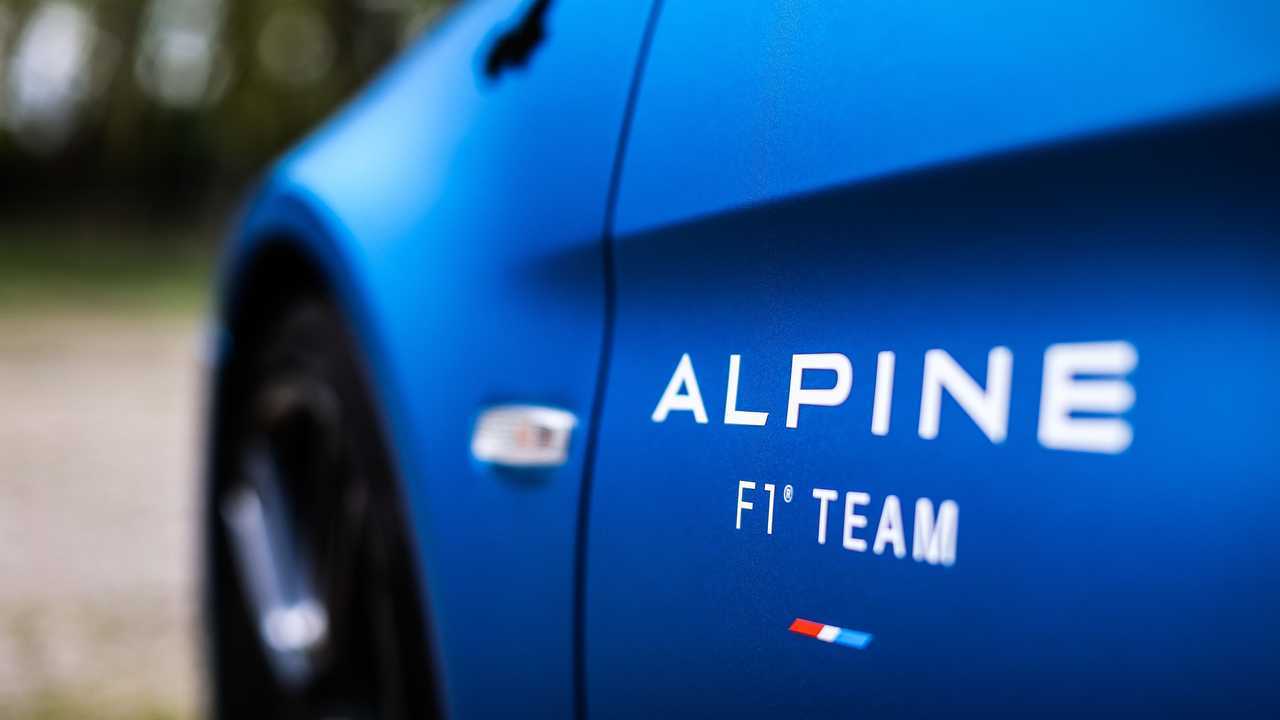 Alpine A110 Trackside, omaggio al Team di Formula 1