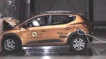 Nuova Dacia Sandero Stepway, i crash test Euro NCAP