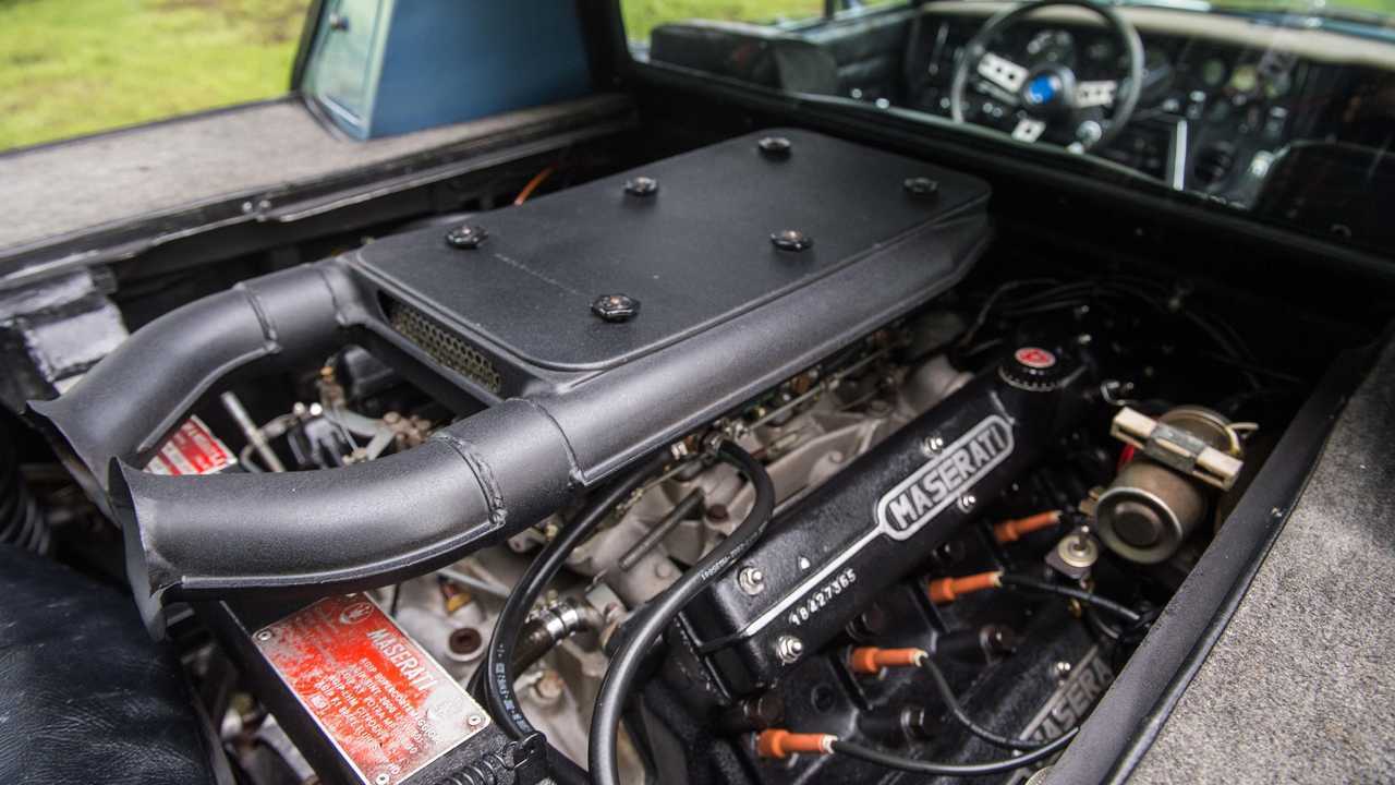 Maserati Bora, el pequeño V8