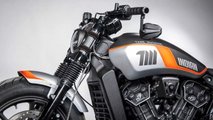 Indian Scout Sixty NEON Series - Graphite/Orange