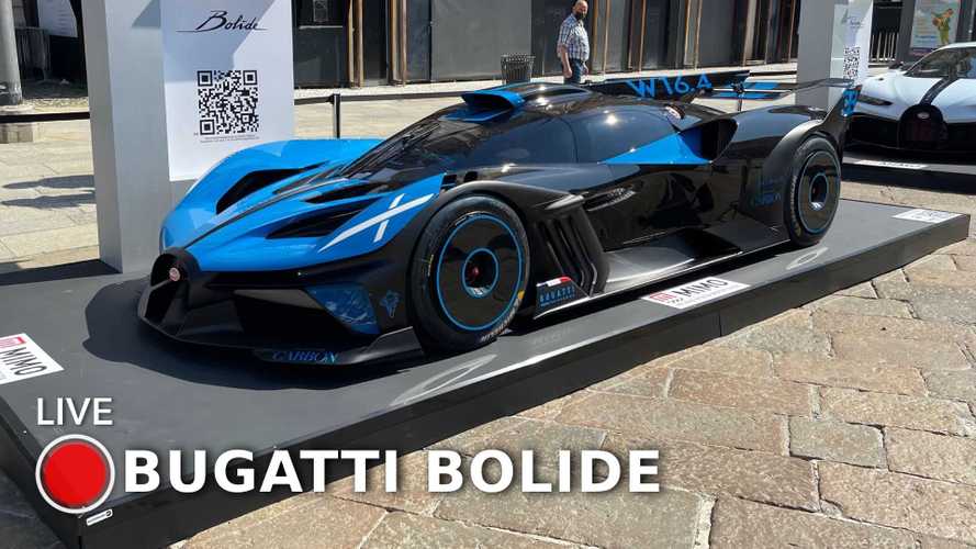 Vidéo - Bugatti Bolide, face à face avec l'hypercar de piste