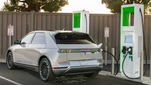 Быстрая зарядка Hyundai Ioniq 5 2022 на станции Electrify America