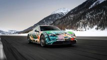 Porsche Taycan Art Car
