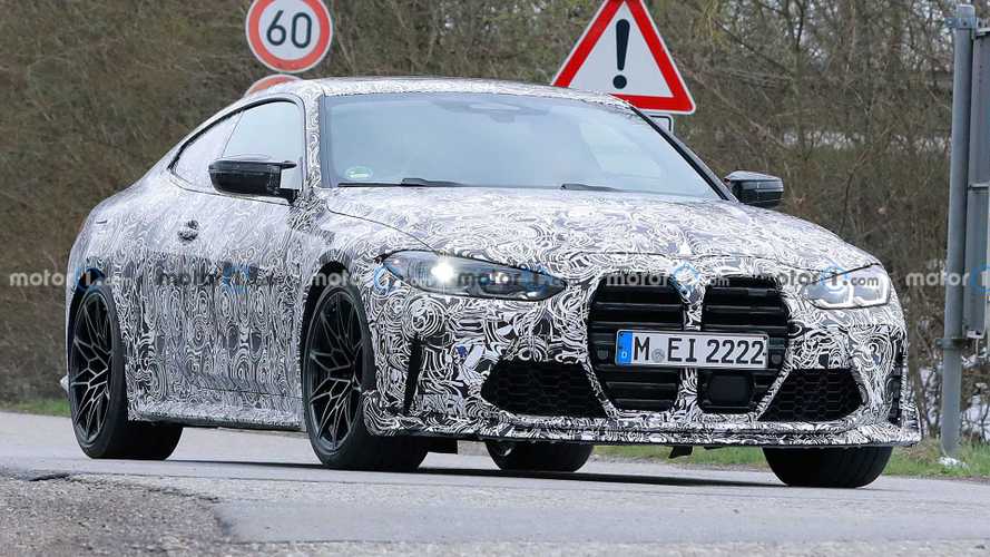 BMW M4 CSL (2022) zeigt sich erstmals als Erlkönig