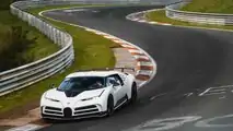 Bugatti Centodieci et Bugatti Chiron Super Sport 300+ au Nordschleife