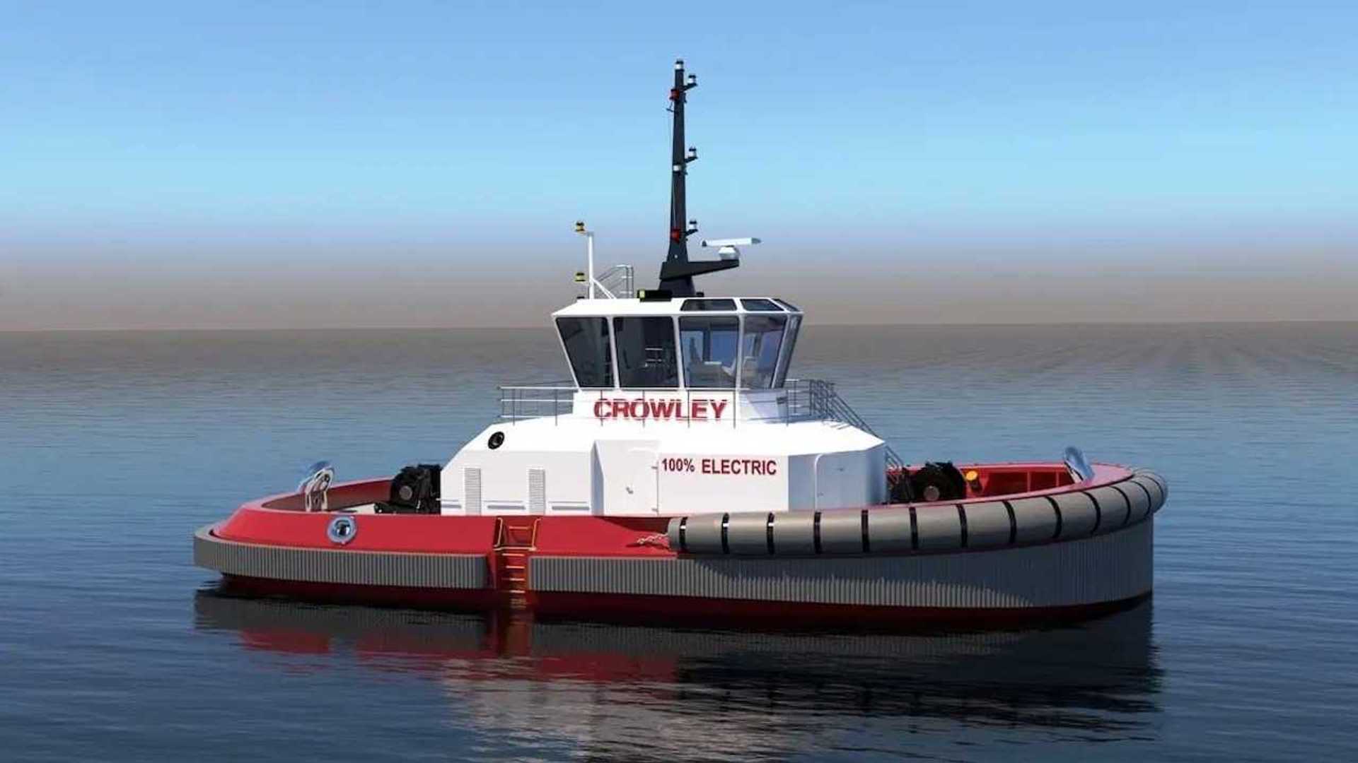 Crowley Hints At 6 MWh Electric Tugboat With Autonomous Tech