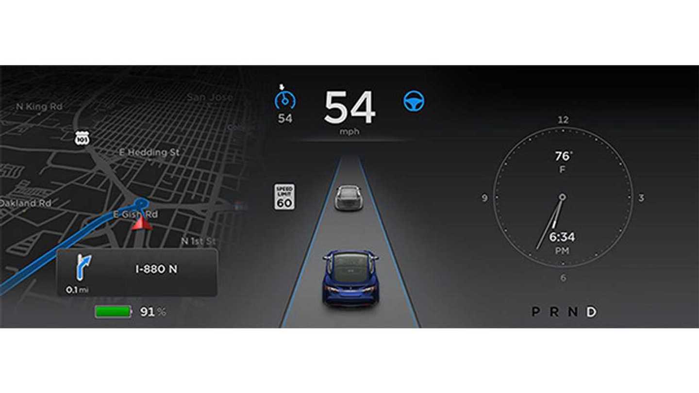 Tesla Autopilot Update Bumps Autosteer Speed Up To 90 MPH