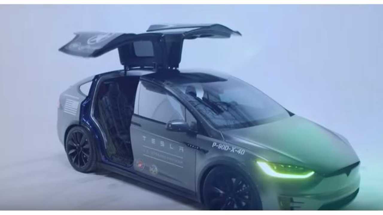 Veteran's Day Tesla Model X