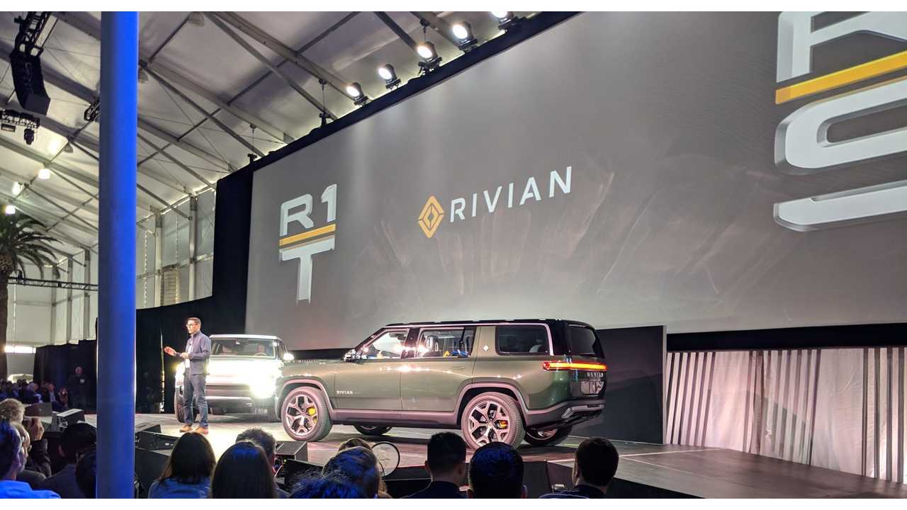 Rivian Debuts R1S Electric SUV: Seats 7, Packs 180-kWh Battery