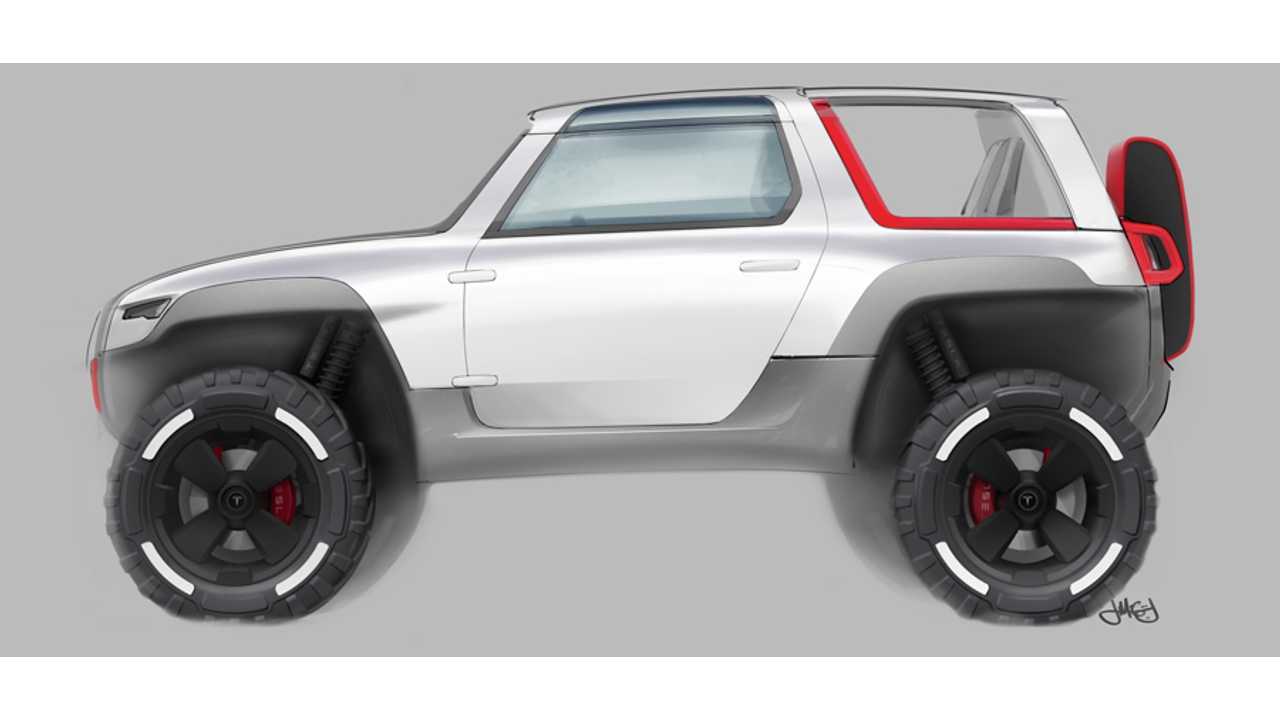 Tesla Allterrain Concept (Jason McGinnity)