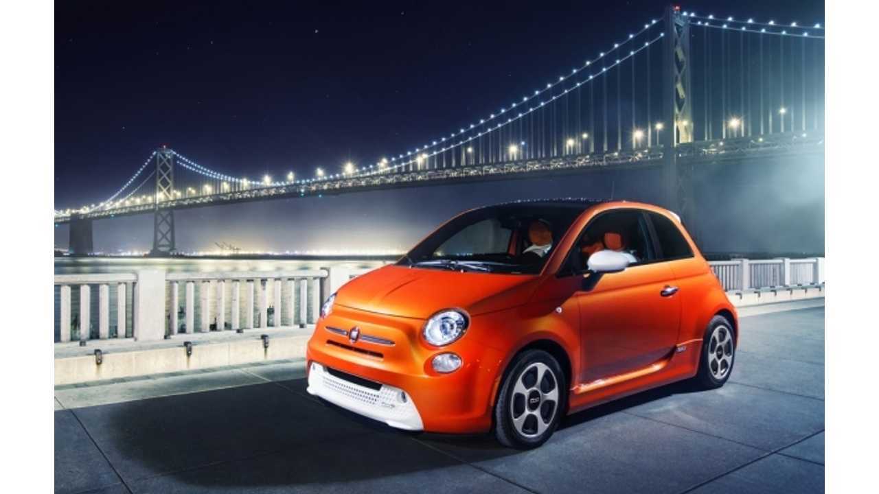 Fiat 500e - People Really Like The Style Of The 500 Cars. What New?
