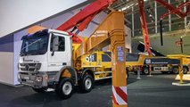 Daimler Nutzfahrzeuge auf der Bauma 2019
