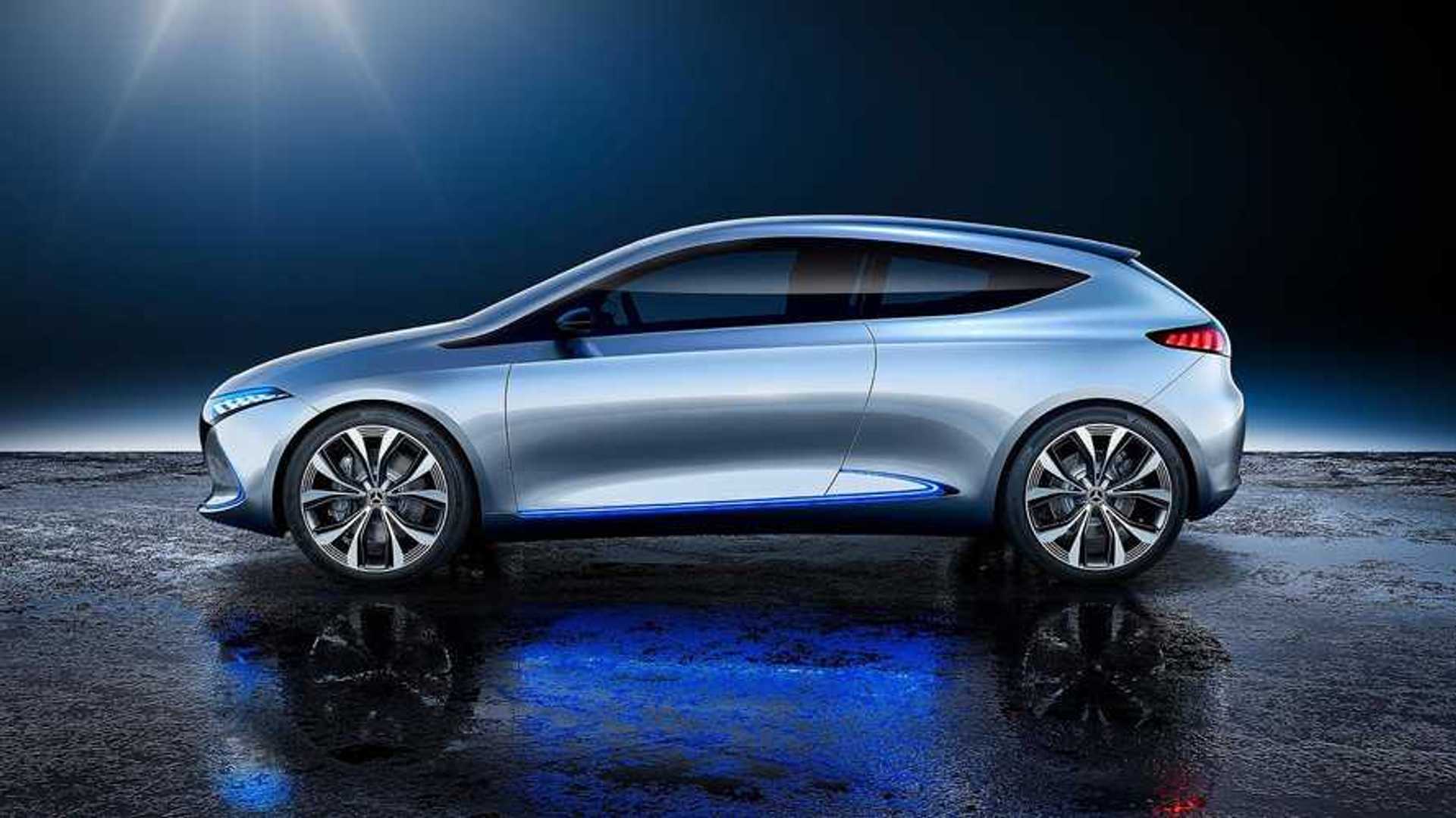Mercedes Benz Eq A Brings 249 Mile Range To The Ev Concept Scene