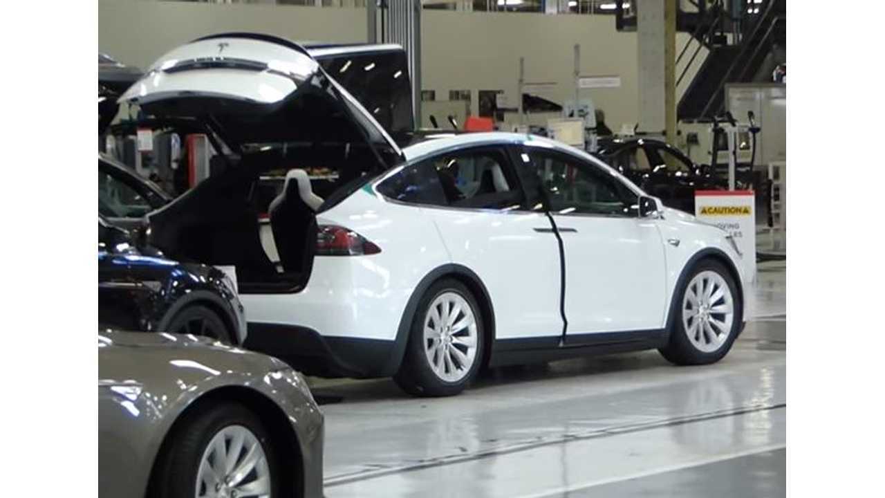 Lemon Law Violation Claimed For Tesla Model X 162k Refund Sought A Tesla Model X Goes Through An Enhanced Final Quality Check In Fremont Ca