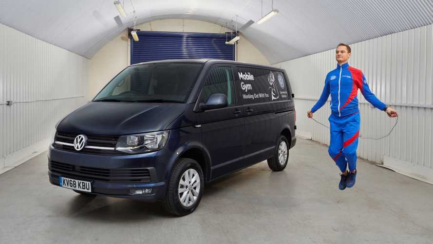 VW keeps van drivers healthy with mobile gym initiative