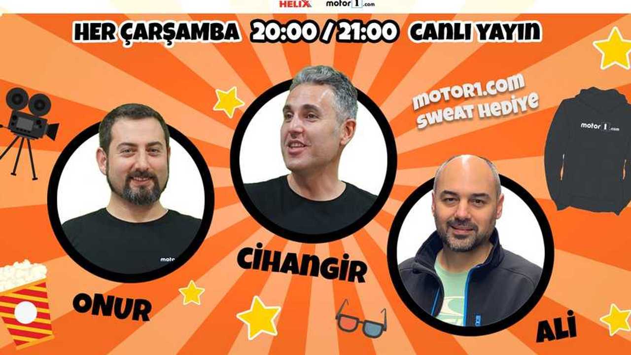 Motor1 Türkiye 6 Mart YouTube Canlı Yayını Kapak Görseli