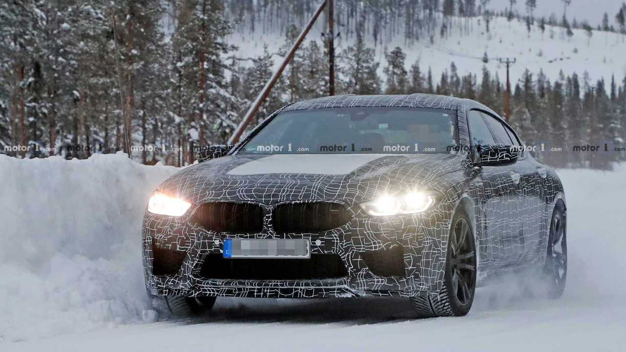 BMW M8 Gran Coupe casus fotoğraf