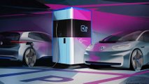Volkswagen station de recharge mobile