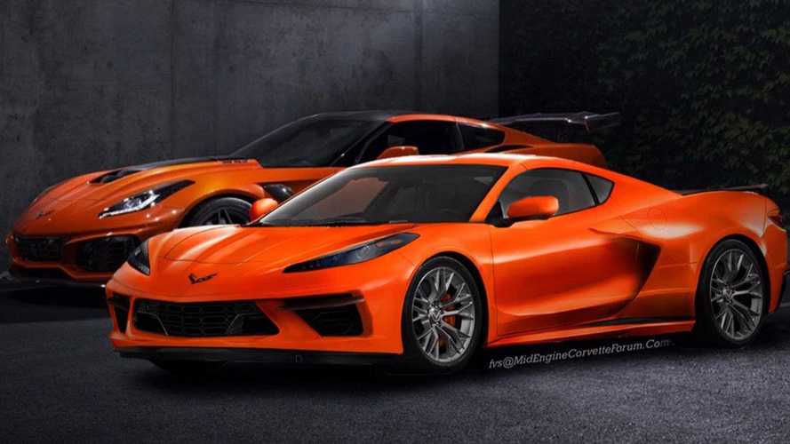 Mid-Engined Corvette Shows Its Size In Side-By-Side Comparison