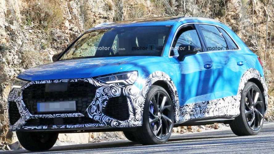 Новый Audi RS Q3 вышел на дорожные тесты