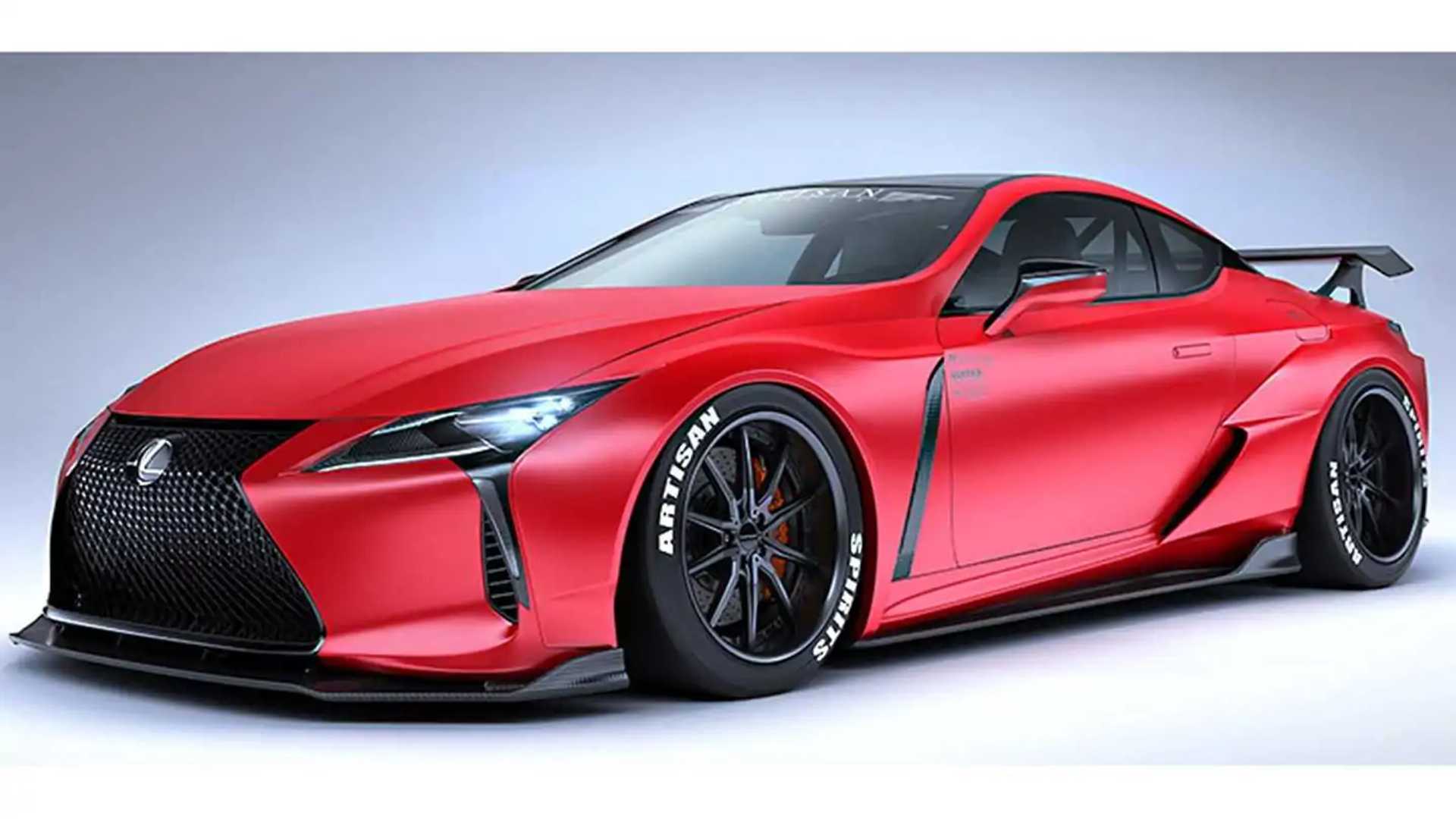 製作中 PZY Model LEXUS LC500 KUHL Wide Body KUHL LCR-RSW Aero Wide Body Kit (FRP) | Body Kits for Lexus