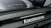 Koenigsegg Regera avec carrosserie en fibre de carbone