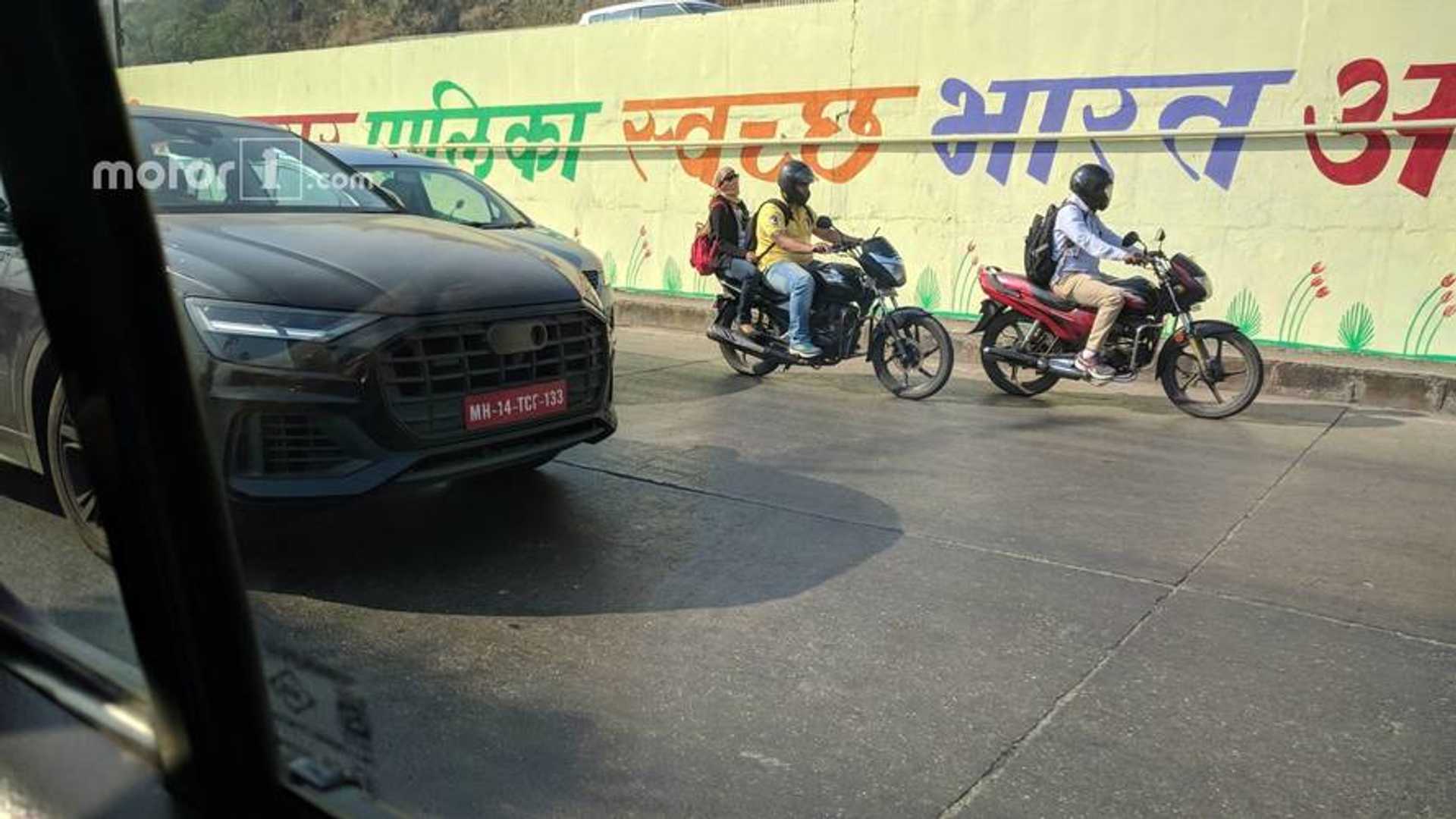 Motor1 Com Reader Captures The Audi Q8 In India