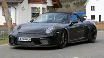 Porsche 911 Speedster Spy Photos