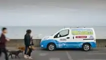 Eiswagen-Prototyp von Nissan