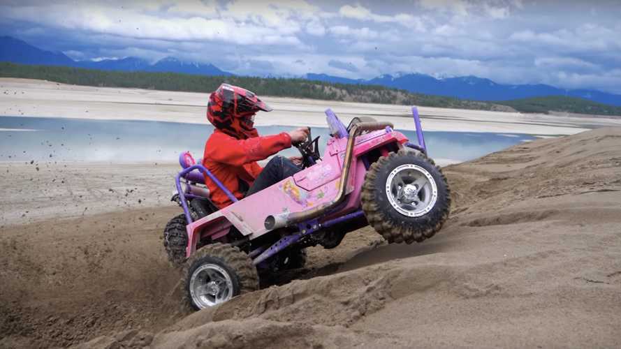 YouTubers Build Hilarious Motocross-Powered Barbie Jeep