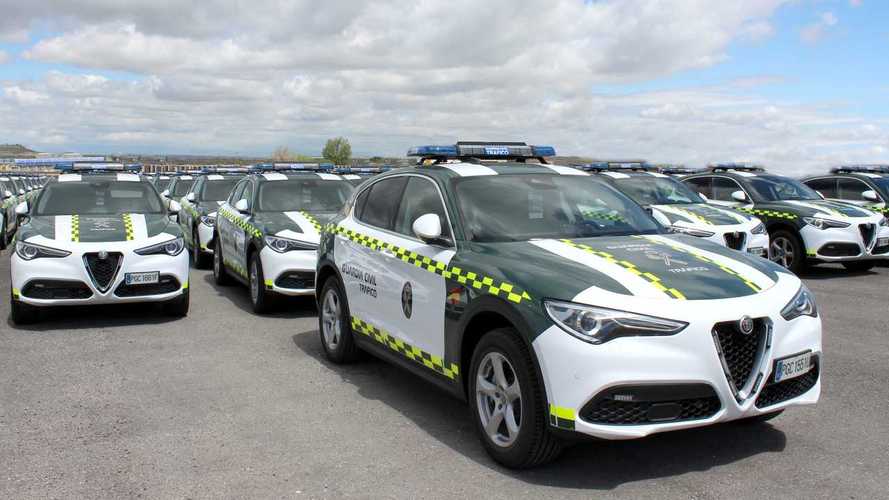 La Guardia Civil Crece 97 Alfa Romeo Stelvio Se Unen Al