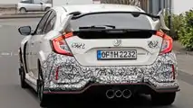 Scatti di tipo Mule Spy per test di tipo Civic Honda R