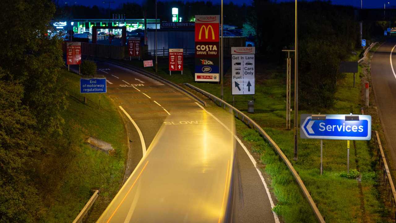 Strensham services on M5 motorway in Worcestershire
